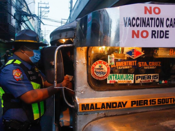 DOTr to fine violators of ‘no vax, no ride’ policy