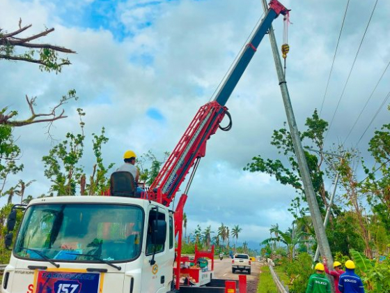 Power back in 110 of 500 Southern Leyte villages