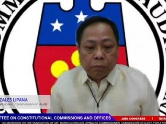 CA confirms appointment of COA commissioner Lipana