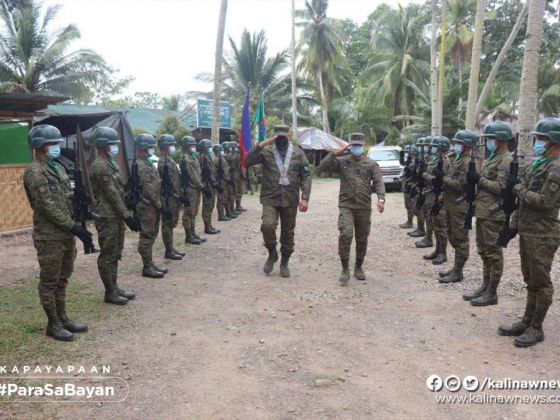 Eastern Visayas welcomes new army battalion to secure polls