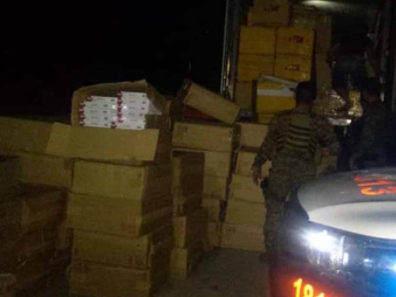 Zamboanga City checkpoint nets P1.4-M smuggled cigarettes