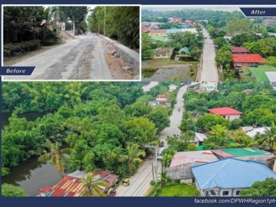DPWH completes access road in Dagupan City