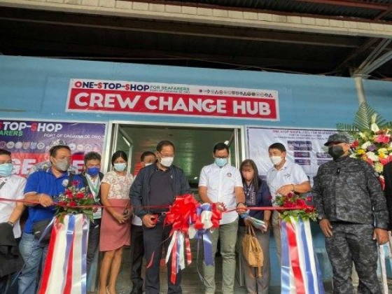 New crew change hub opens in CDO port
