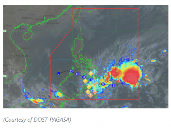 Basyang intensifies into tropical storm