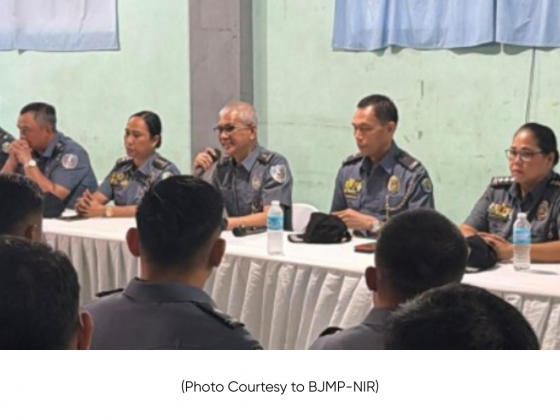 BJMP reaffirms humane safekeeping, professional jail mgt in Negros