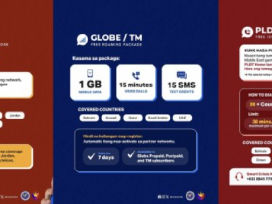 PBBM orders free telco services for OFWs, families amid MidEast crisis
