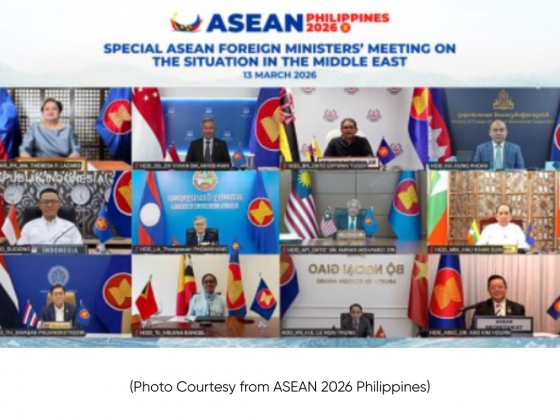 ASEAN renews call for cessation of hostilities in Middle East
