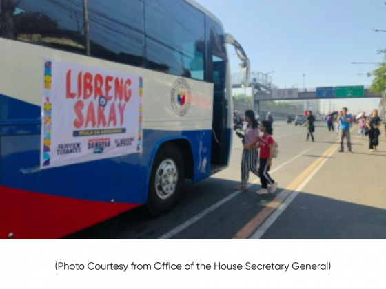 House launches free Bulacan-QC rides amid rising fuel costs