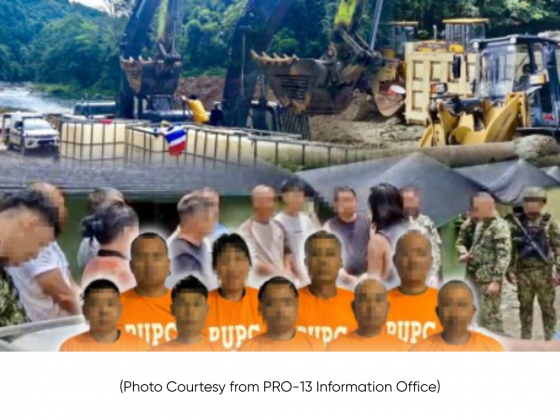 9 Chinese fall in illegal mining raid in Surigao Sur