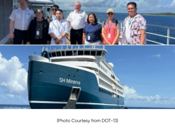 DOT sees cruise tourism boost as ship visits Siargao